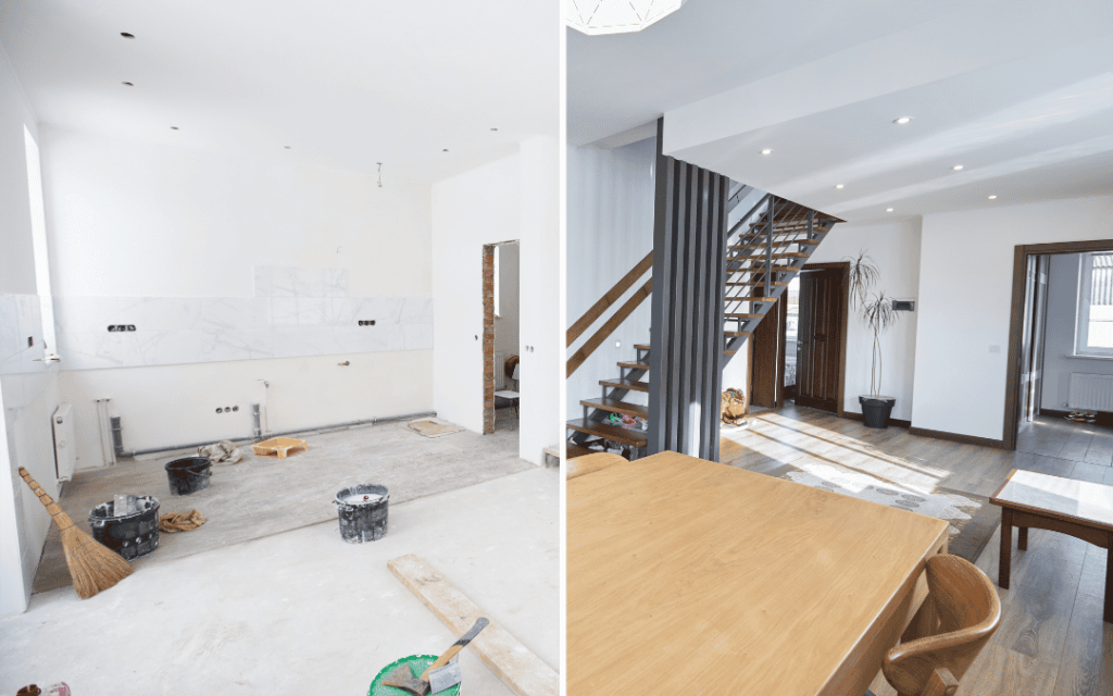 Stunning Before & After Transforming Commercial Spaces with Interior Painting
